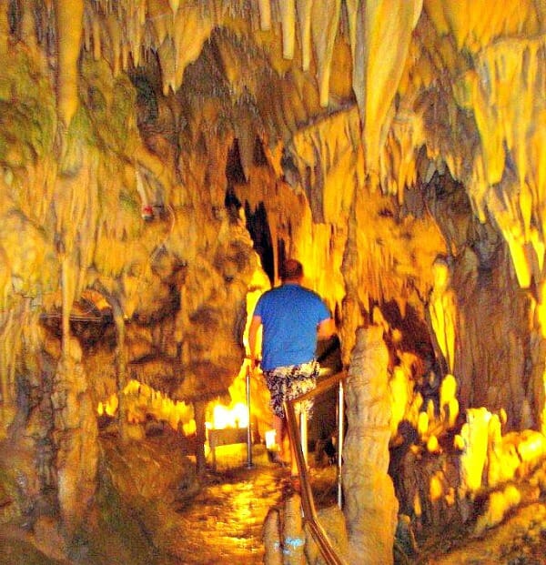 photo, image, diros caves, mani peninsula