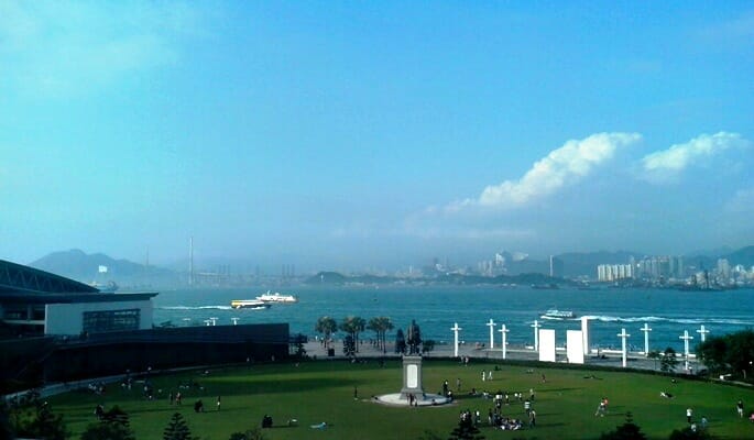 photo, image, hong kong, harbour