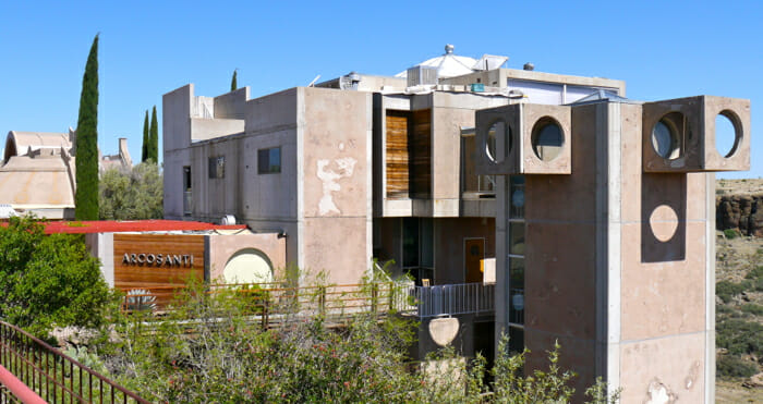 A view of Arcosanti. There is so much more to this urban laboratory that I'll show you soon.