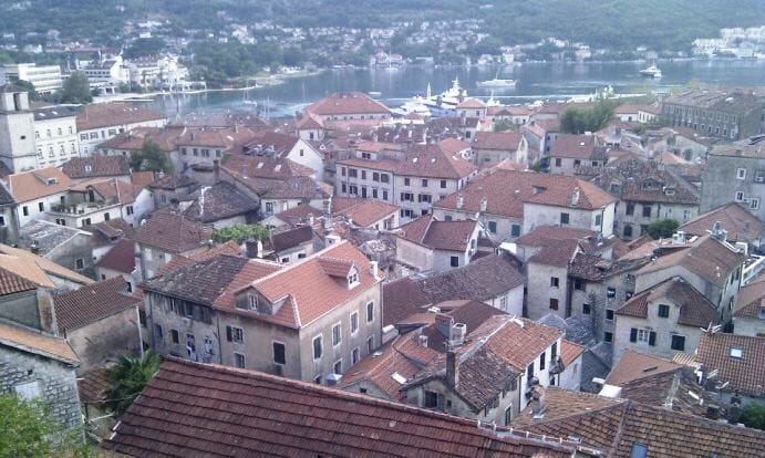 photo, image, houses, kotor, montenegro