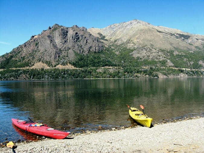 photo, image, nahuel huapi national park, kayak