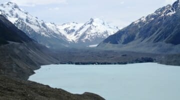 photo, image, tasman glacier, new zealand