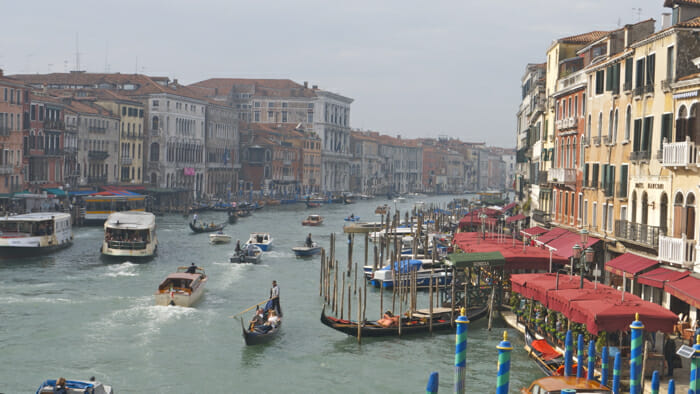 solo travel venice grand canal