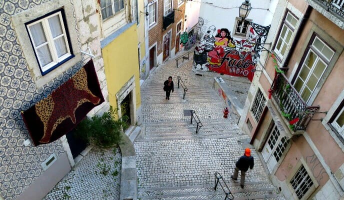 photo, image, Lisbon street