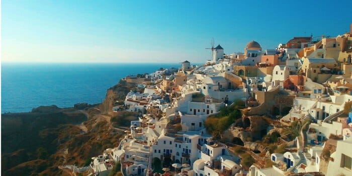 santorini slide