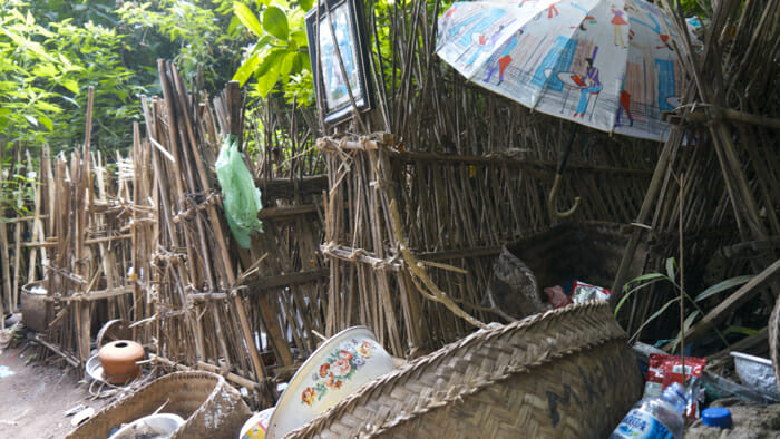 Burial ground near Kuburan Terunyan, ubud