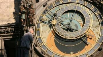 photo, image, astronomical clock, prague