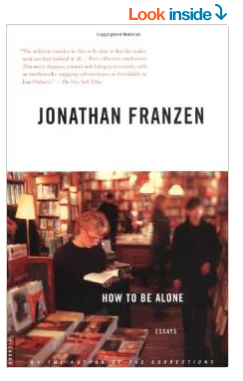 how to be alone by jonathan franzen