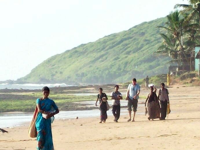 photo, image, beach, goa solo travel in the holiday season