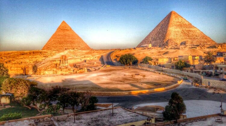 photo, image, giza, egypt, pyramids