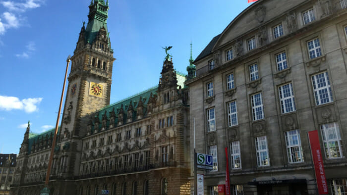 Hamburg City Hall.