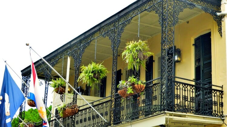 photo, image, balcony, new orleans