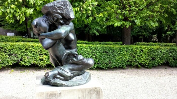 rodin sculpture, importance of flexibility, love solo travel