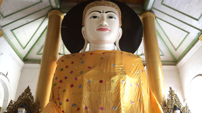 Chanthagyi Buddha, Shwedagon Pagoda