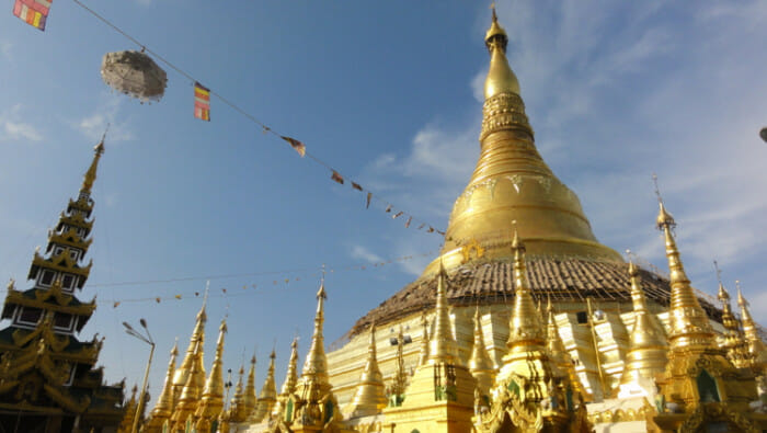  Swedagon Pagoda stupa 