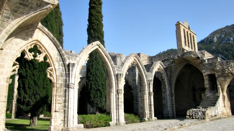 photo, image, bellapais abbey, cyprus