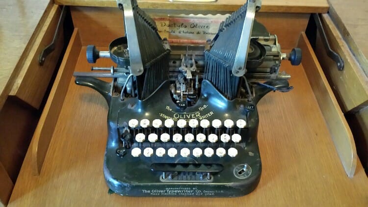 photo, image, typewriter, abitibi, domaine breen