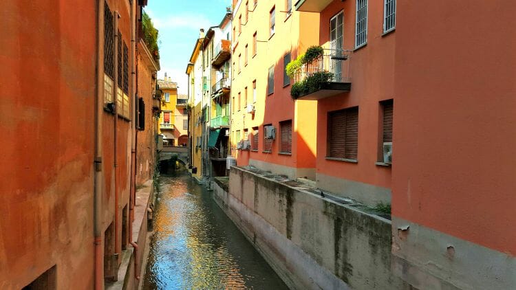 photo, image, canal, bologna