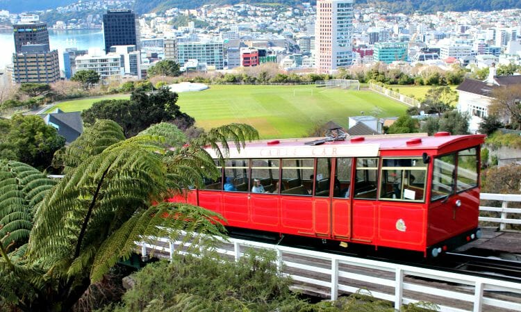 photo, image, cable car, wellington, new zealand