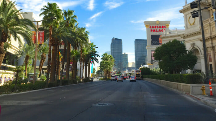 The Las Vegas Strip 2015.