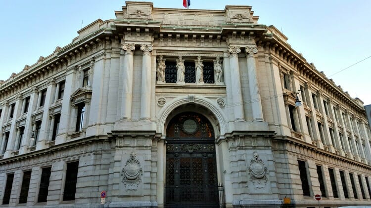 photo, image, banco d'italia, milan, lombardy