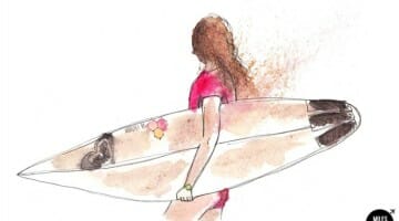 photo, image, art australia, byron bay, surfer