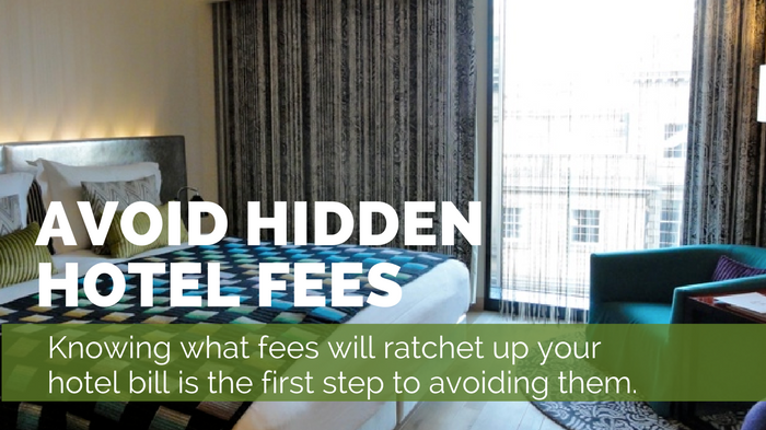 how to avoid hidden hotel fees