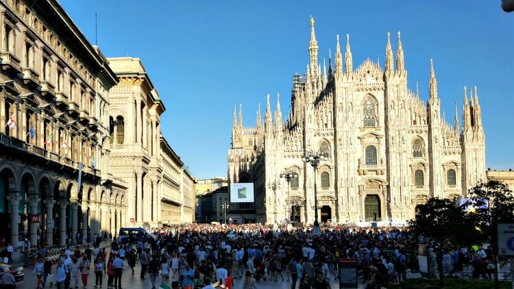 photo, image, solo in milan, duomo