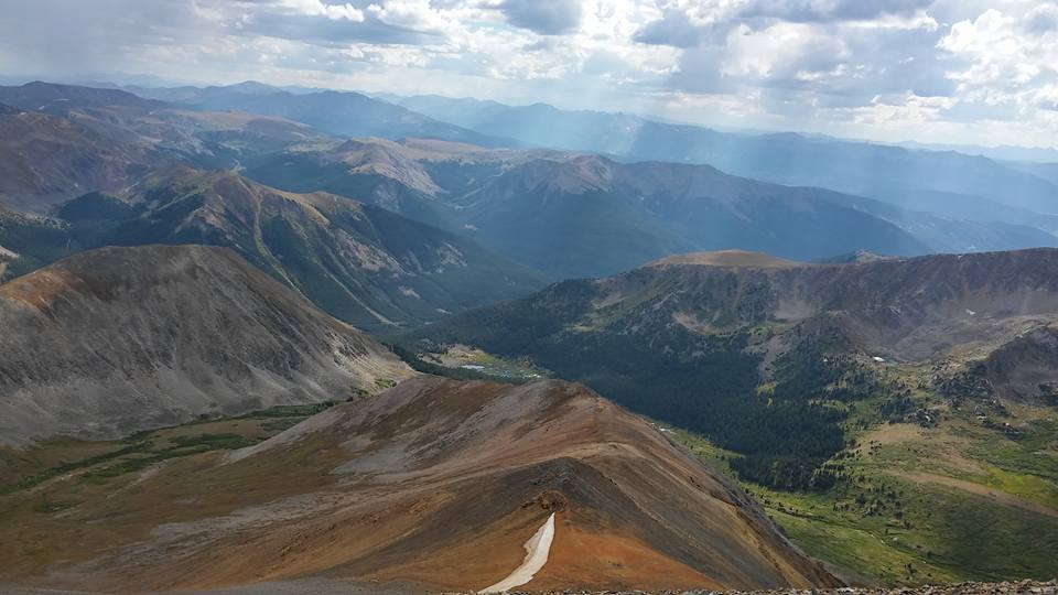 Vincent - Grays Peak, Colorado last year.