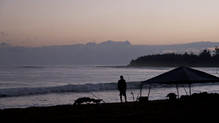 On a budget in Kauai? Sunrises are free, like this one at Kumu Camp.