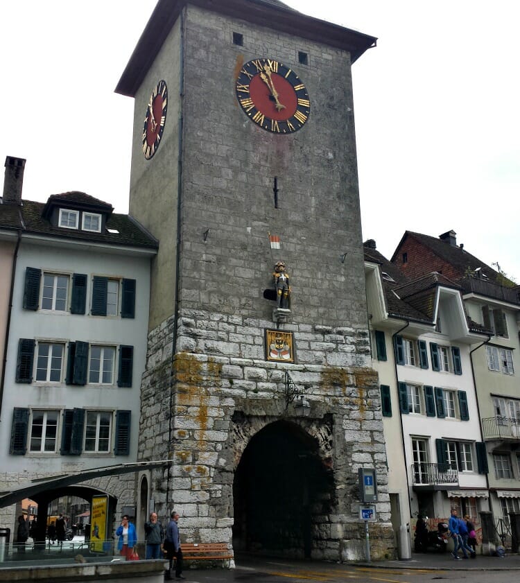photo, image, solothurn, gate, switzerland