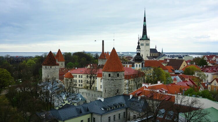 photo, image, old town, tallinn, estonia