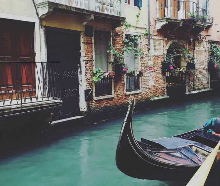 photo, image, canal in venice, italy