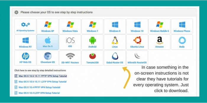 Vpn setup steps