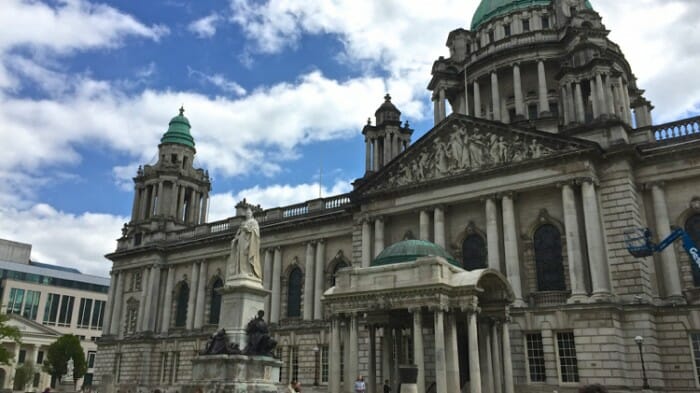 Construction on Belfast City Hall began in 1898 and was completed in 1906. It's likely that my grandmother would have been taken there as a child during the construction to wonder at how grand the city was becoming.