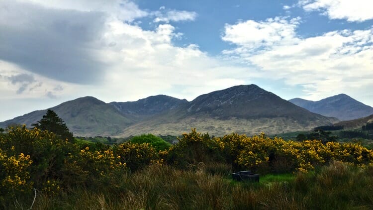 photo, image, mountains, connemara, ireland