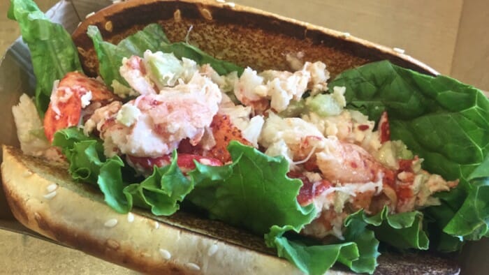 From the first lobster roll I had (at McDonald's of all places) just a few minutes out of the airport I was a smiling fool.