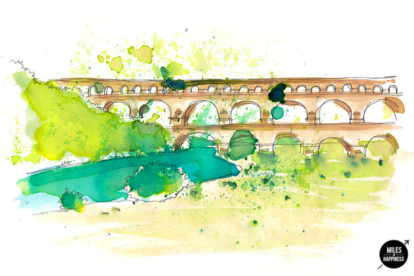 photo, image, pont gard, images of provence