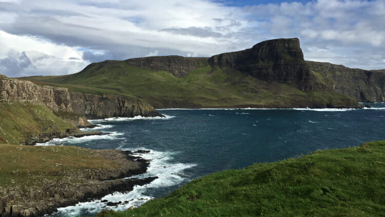 photo, image, northern coast, isle of skye without a car