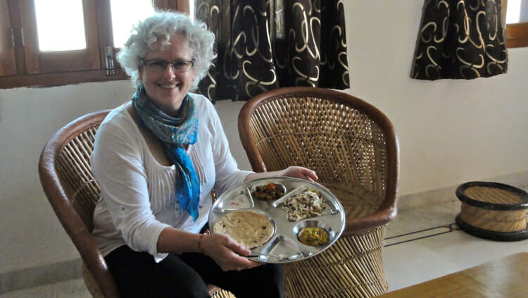 To enter the kitchen of a local in Udaipur, India and learn how she prepares the family meals was an incredible opportunity for learning - how to cook and how a middle class family lives.