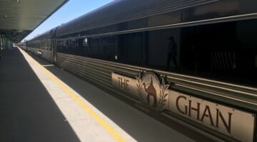 photo, image, train, solo aboard the ghan