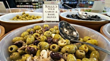 photo, image, olives, wall's delicatessen, food of wales