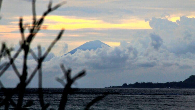 photo, image, sunset, gili air, indonesia