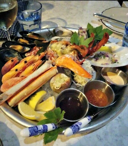 photo, image, seafood platter, merchant tavern, food in st. john's