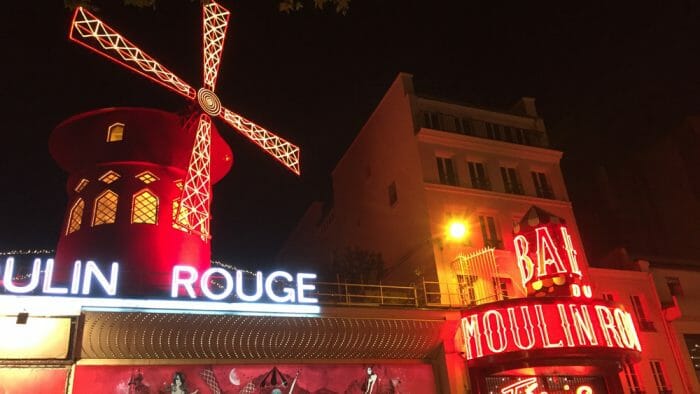 photo, image, moulin rouge, rome and paris