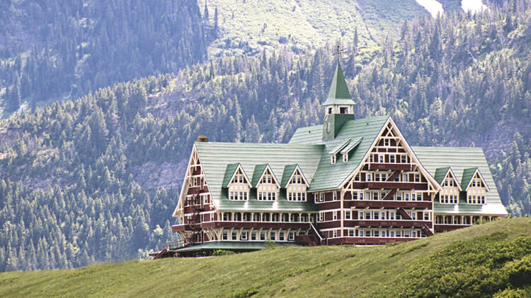 the prince of wales hotel in waterton