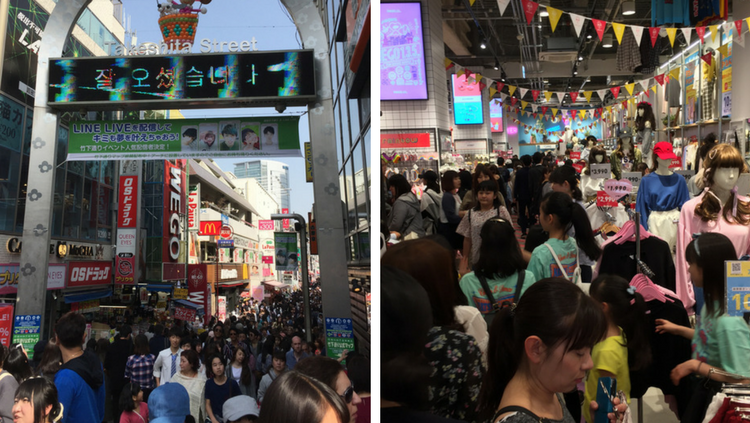 Takeshita-dori street Tokyo