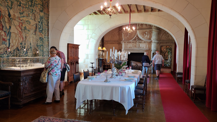 dining room at Chaumont