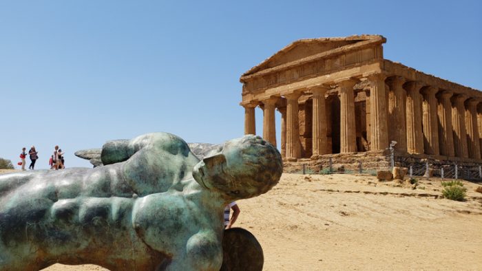 photo, image, temple of concordia, ancient sites in sicily