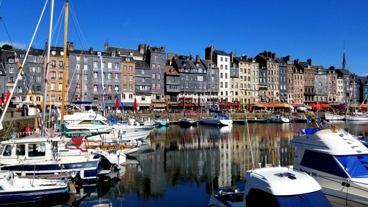 photo, image, honfleur, river cruise